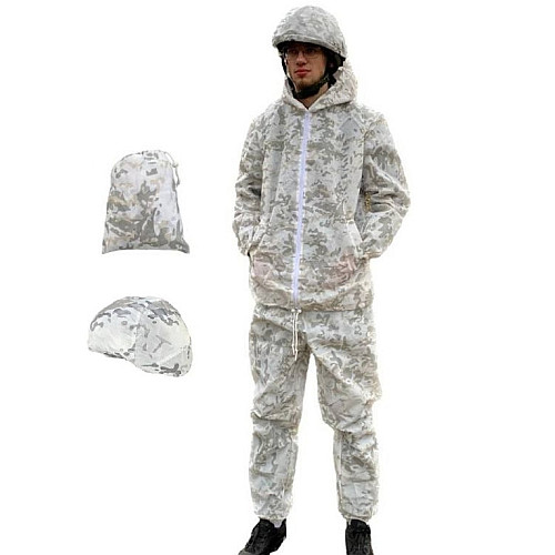 Костюм маскировочний Alpine 170-195 см Білий мультикам (2055795426)