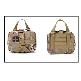 Підсумок-аптечка No Brand Molle з швидким скиданням 180 х 125 х 85 мм Мультикам (2058315751)