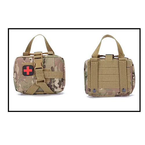 Підсумок-аптечка No Brand Molle з швидким скиданням 180 х 125 х 85 мм Мультикам (2058315751)