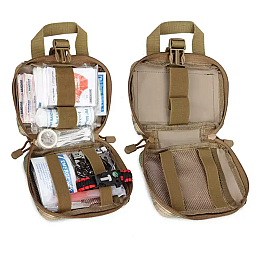 Підсумок-аптечка No Brand Molle з швидким скиданням 180 х 125 х 85 мм Мультикам (2058315751)