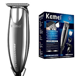 Профессиональная машинка-триммер для стрижки Kemei Km-701 7 насадок