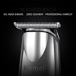 Профессиональная машинка-триммер для стрижки Kemei Km-701 7 насадок