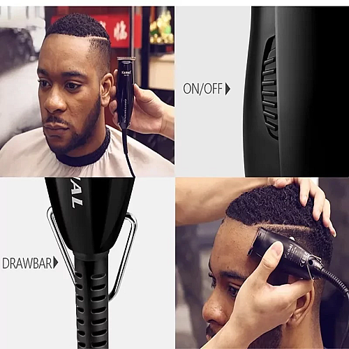 Профессиональная машинка-триммер для стрижки Kemei Km-701 7 насадок