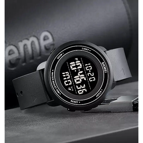 Спортивные мужские часы Skmei 1736 Черный