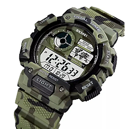 Чоловічі спортивні годинники Skmei 1723 Камуфляж