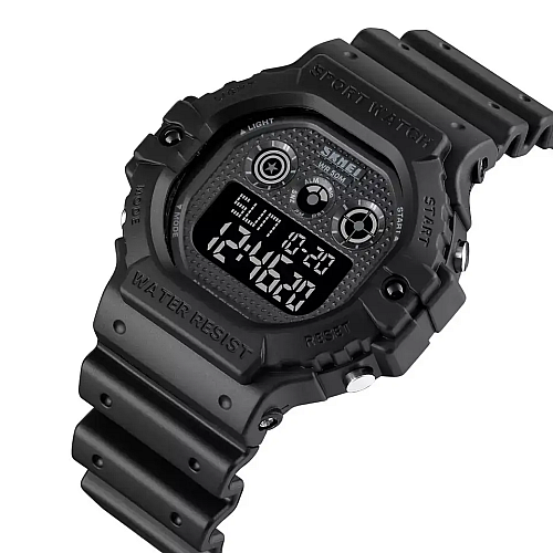 Спортивные мужские часы Skmei 1606 Черный