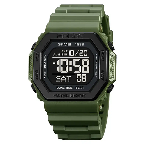 Мужские спортивные часы Skmei 1988 Зеленый