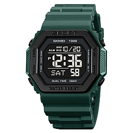 Мужские спортивные часы Skmei 1988 Темно-зеленый