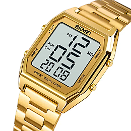 Мужские наручные часы Skmei 1735 Золотистый