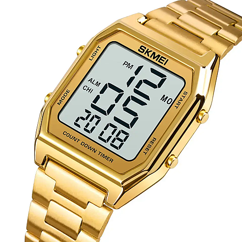 Мужские наручные часы Skmei 1735 Золотистый