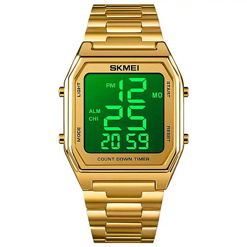 Мужские наручные часы Skmei 1735 Золотистый