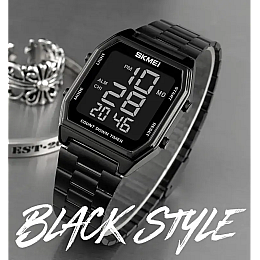 Мужские наручные часы Skmei 1735 Черный