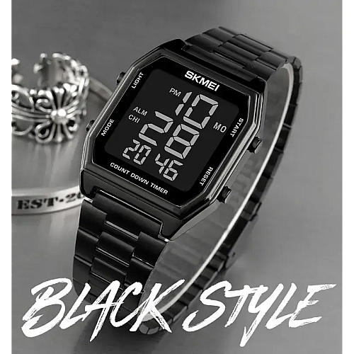 Мужские наручные часы Skmei 1735 Черный
