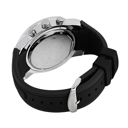 Чоловічі класичні наручні годинники Skmei 9128 Чорний