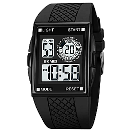 Чоловічі наручні кварцеві годинники Skmei 1967 Чорний
