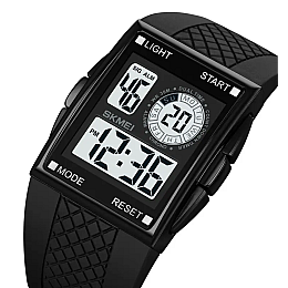 Чоловічі наручні кварцеві годинники Skmei 1967 Чорний