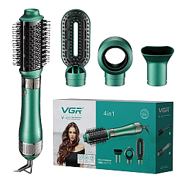 Стайлер-фен для укладки волос VGR V-493 Бірюзовий