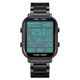 Часы наручные Skmei 1888 astronaut фитнес трекер Черный
