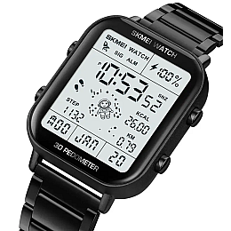 Часы наручные Skmei 1888 astronaut фитнес трекер Черный