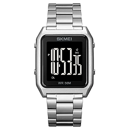 Мужские наручные часы Skmei 1879 Серебристый