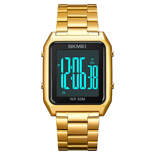 Мужские наручные часы Skmei 1879 Золотистый