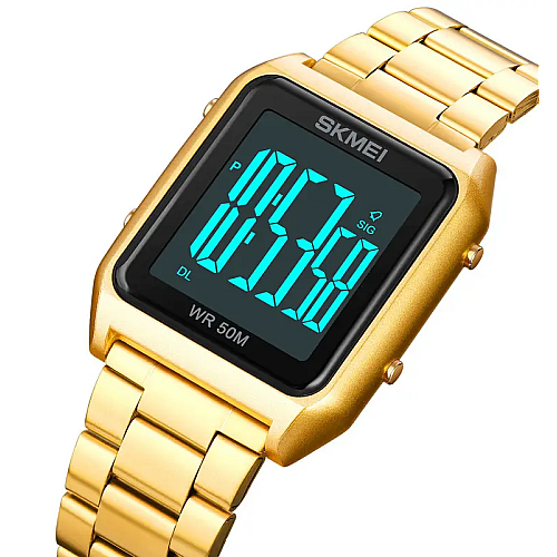 Мужские наручные часы Skmei 1879 Золотистый