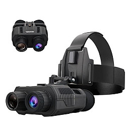 Бінокль нічного бачення FMA GVDA918 до 400 м в темряві з кріпленням на голову + карта пам'яті на 64Гб