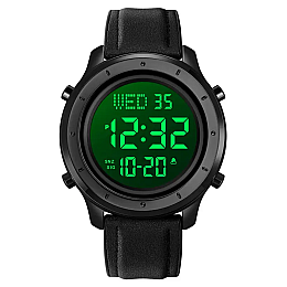 Мужские наручные электронные часы Skmei 1864 Черный