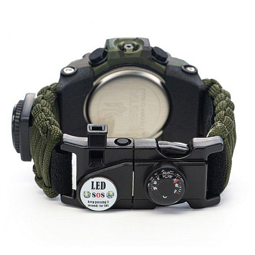 Мужские наручные часы BESTA Life Pro с компасом Хаки