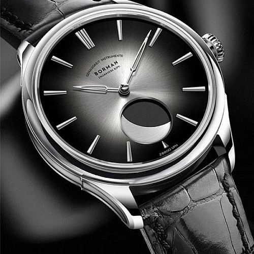Чоловічі класичні механічні годинники Borman Aristocrate Сріблястий (2101569872)