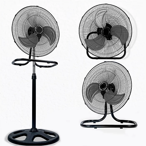 Домашний напольный вентилятор WimpeX WX-1807 3в1 Черный (1850223987)