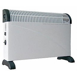 Електрообігрівач Domotec Heater MS-5904 2000 Вт Білий (1894450025)