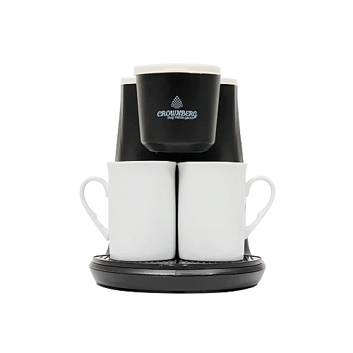Електрична кавоварка Crownberg СВ-1568 500 Вт Чорний (1901806027)