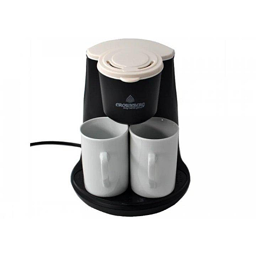 Електрична кавоварка Crownberg СВ-1568 500 Вт Чорний (1901806027)