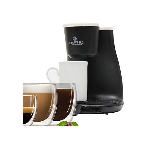 Електрична кавоварка Crownberg СВ-1568 500 Вт Чорний (1901806027)