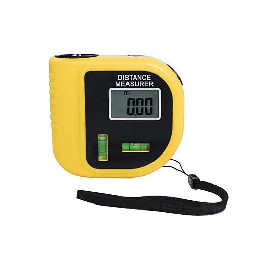 Лазерний дальномір рулетка RoHS CP-3010 з рівнем до 18м UKC