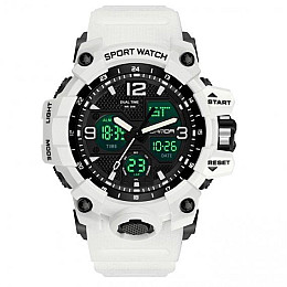 Часы наручные мужские Sanda Snow Белый