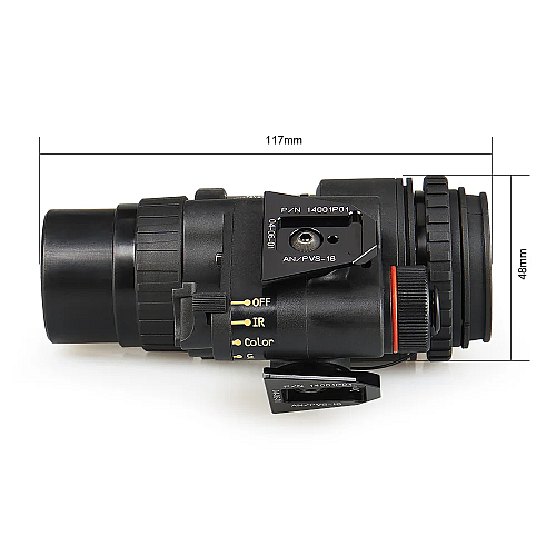 Прибор ночного видения с креплением на шлем FMA PVS-18A1 USA (2124619958)