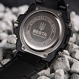 Часы мужские наручные BESTA Tattoo Черный