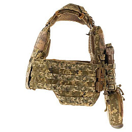 Плитоноска з підсумками No Brand М7 Pro Піксель (2132256155)