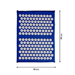 Коврик массажный Универсал аппликатор Кузнецова Eko-Max Синий (10-154)