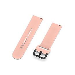 Ремешок силіконовий для годинників універсальний BeWatch S 20 мм Рожевий (1012311S)