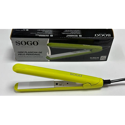 Выпрямитель для волос Sogo Зеленый PPE-SS-3802-PG