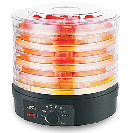 Сушилка для овощей и фруктов Monte MT-1661 400 Вт Черный (74723594)