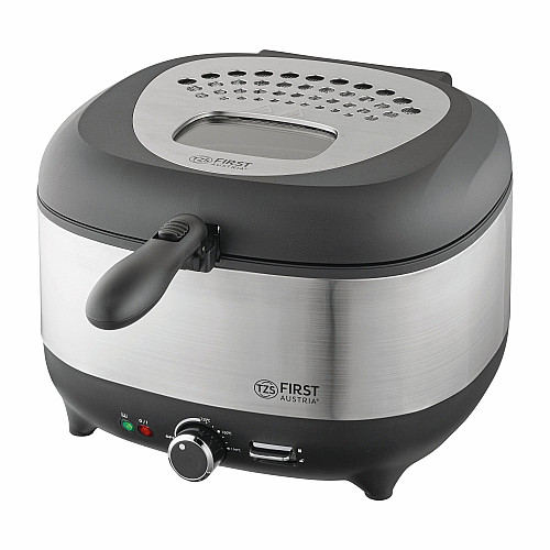 Фритюрниця First FA-5058-4 3.5 л 1800 Вт Сірий-чорний (78088287)