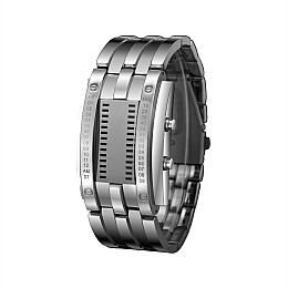 Часы наручные мужские Skmei 0926 Серебристый 0926SI (15865-hbr)