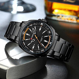 Часы мужские наручные Curren Sailor Черный