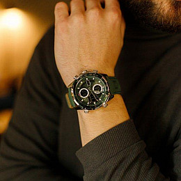 Часы мужские наручные NaviForce Fly Army Green