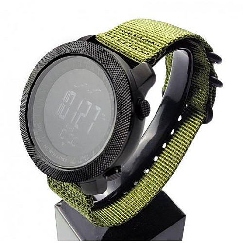 Мужские наручные часы North Edge Apache 5BAR Зеленый