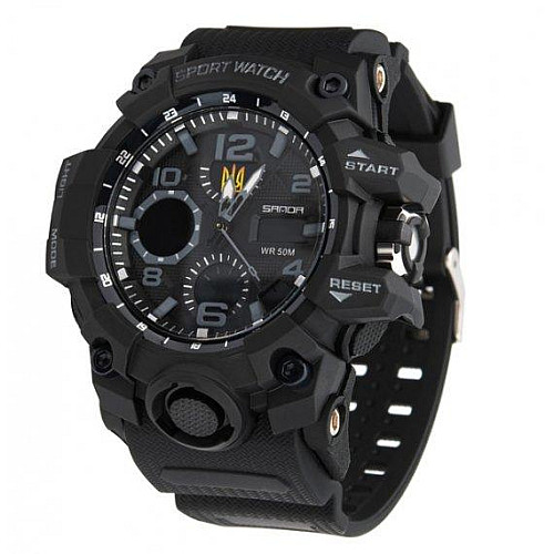 Часы мужские наручные Sanda Peremoga Черный